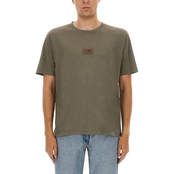 Mm6 By Maison Margiela Relaxed-Fit Cotton T-Shirt With Logo Patch